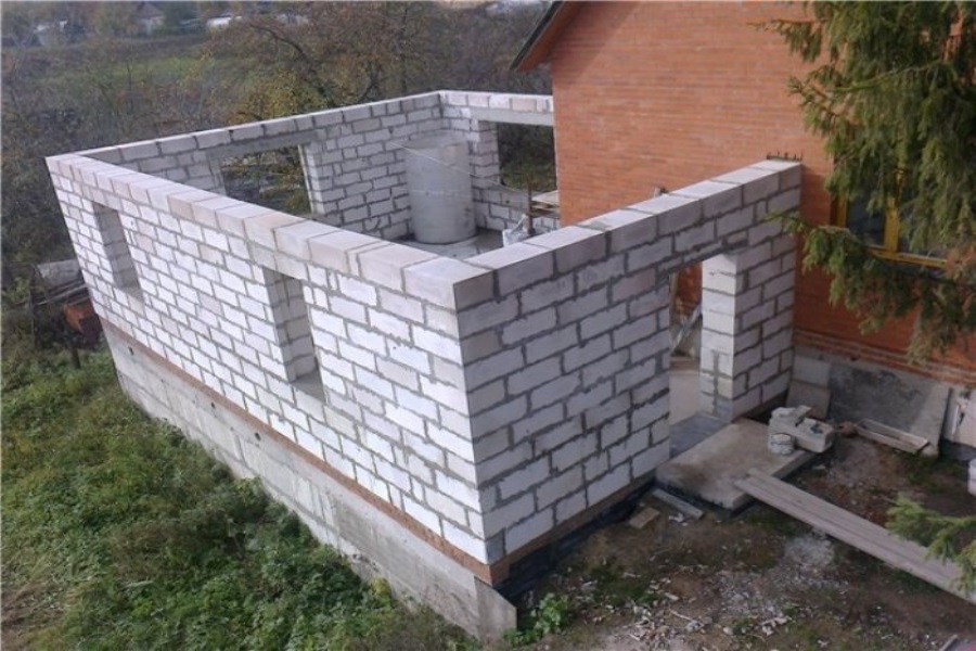 Конструкции фундаментов террас, веранд и крыльца дома